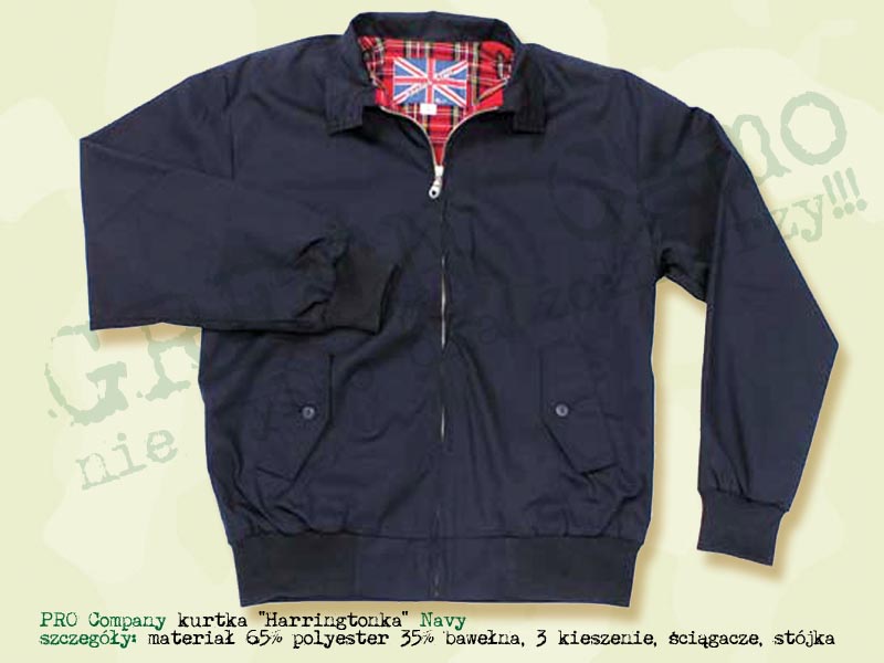 PRO COMPANY kurtka Harringtonka Navy