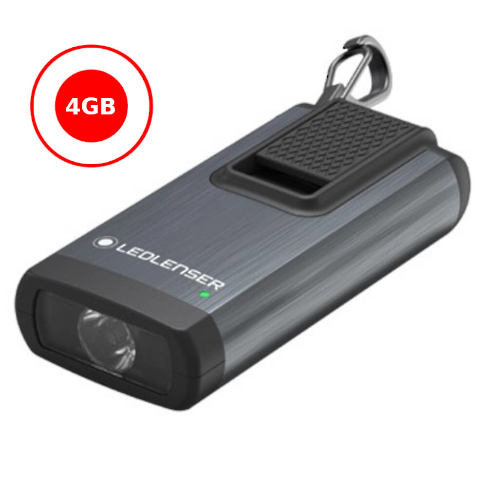 LEDLENSER latarka K6R 4GB Grey Gift Box