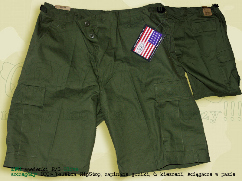 MFH spodenki BDU R/S Olive