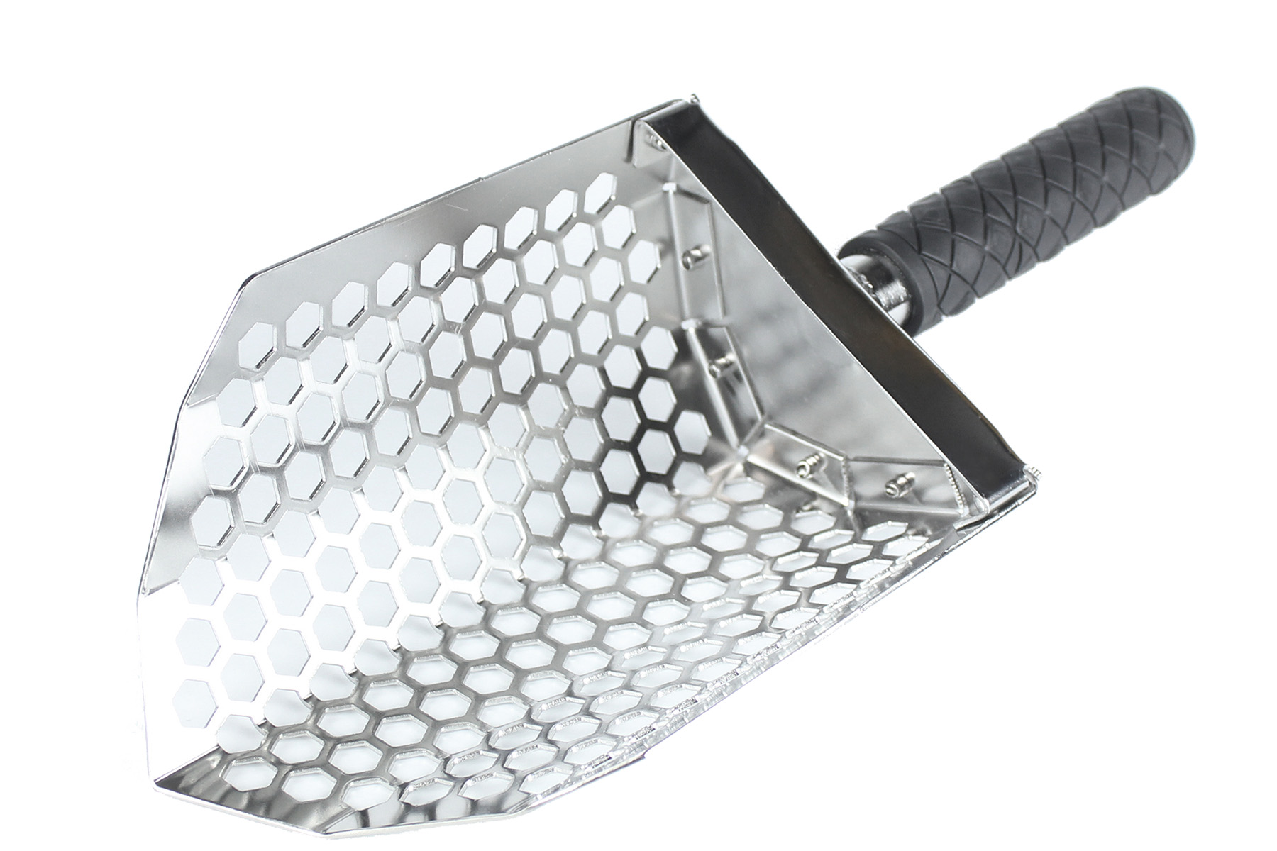 SWAGIER Scoop łopatka, sito małe ręczne V8 Hex stal nierdzewna AISI 304