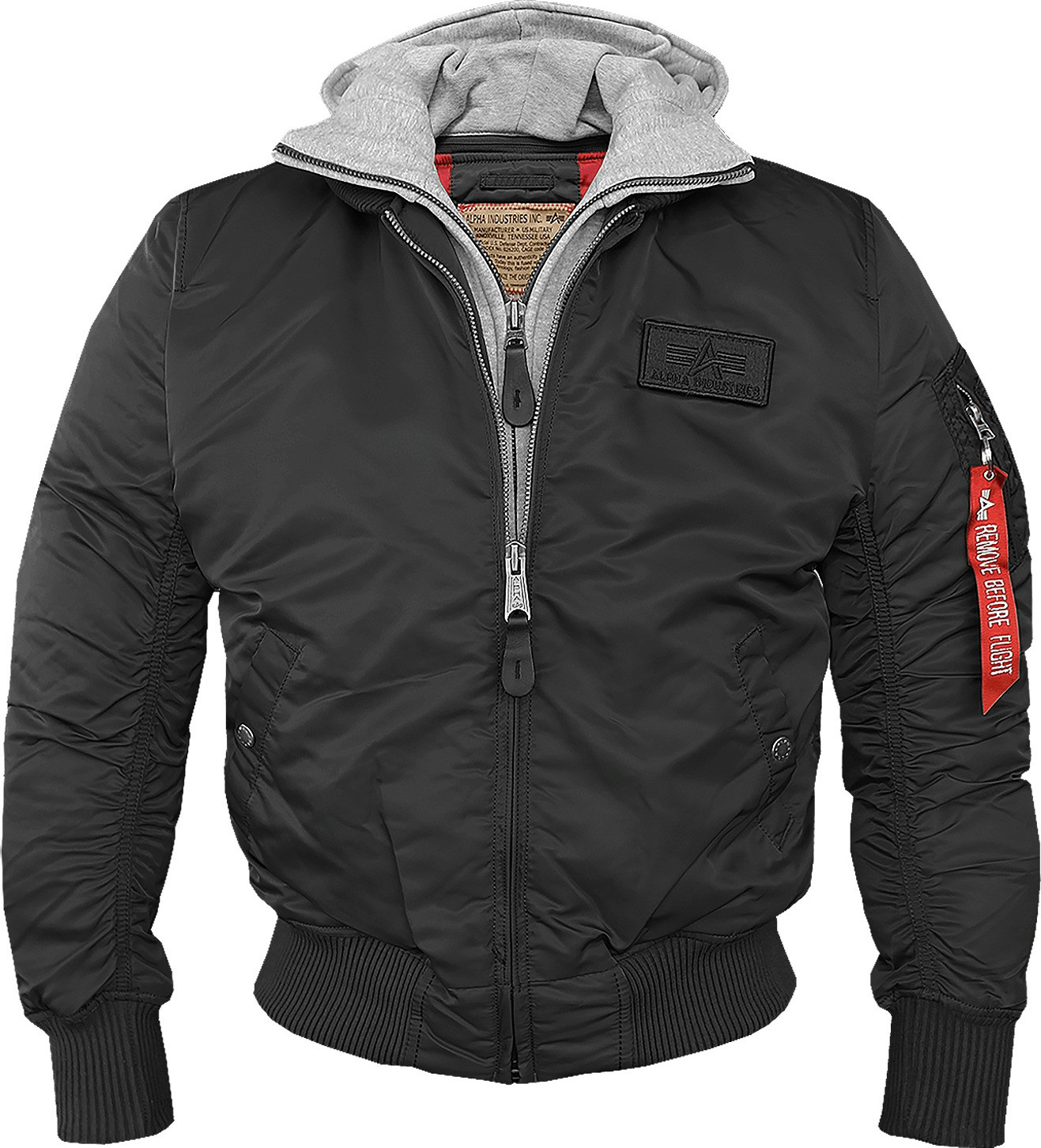 Kurtka ALPHA INDUSTRIES MA-1 D-Tec Czarna