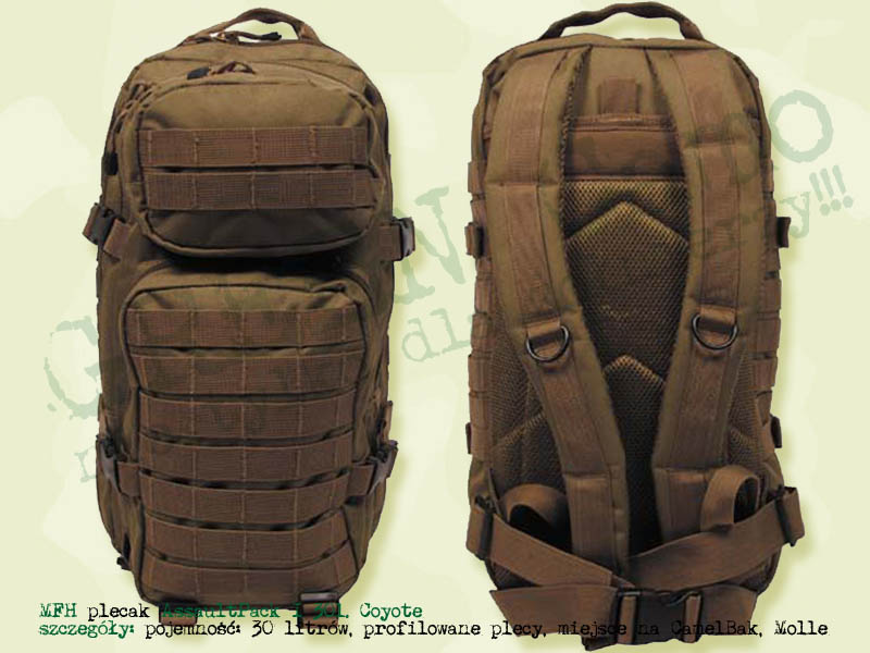 MFH plecak AssaultPack I Coyote