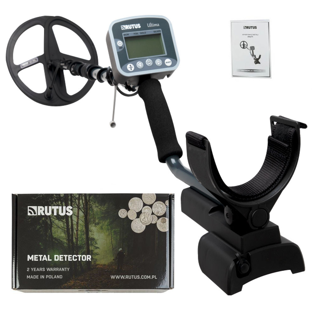 RUTUS Ultima z sondą 28cm DD - detektor / wykrywacz metali