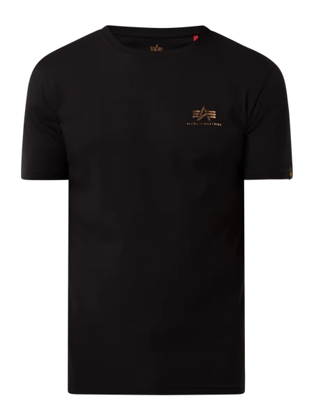 Alpha Industries T-Shirt Basic T Small Logo Black