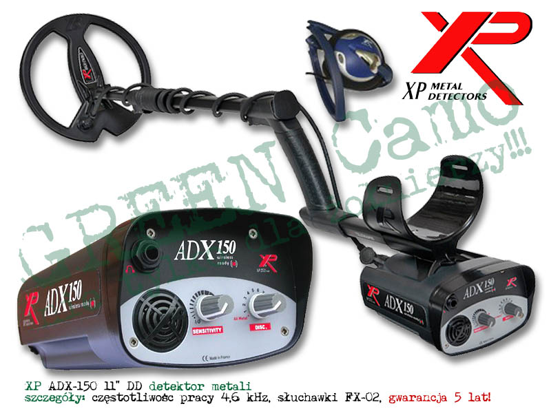 XP ADX150 11" DD - detektor / wykrywacz metali