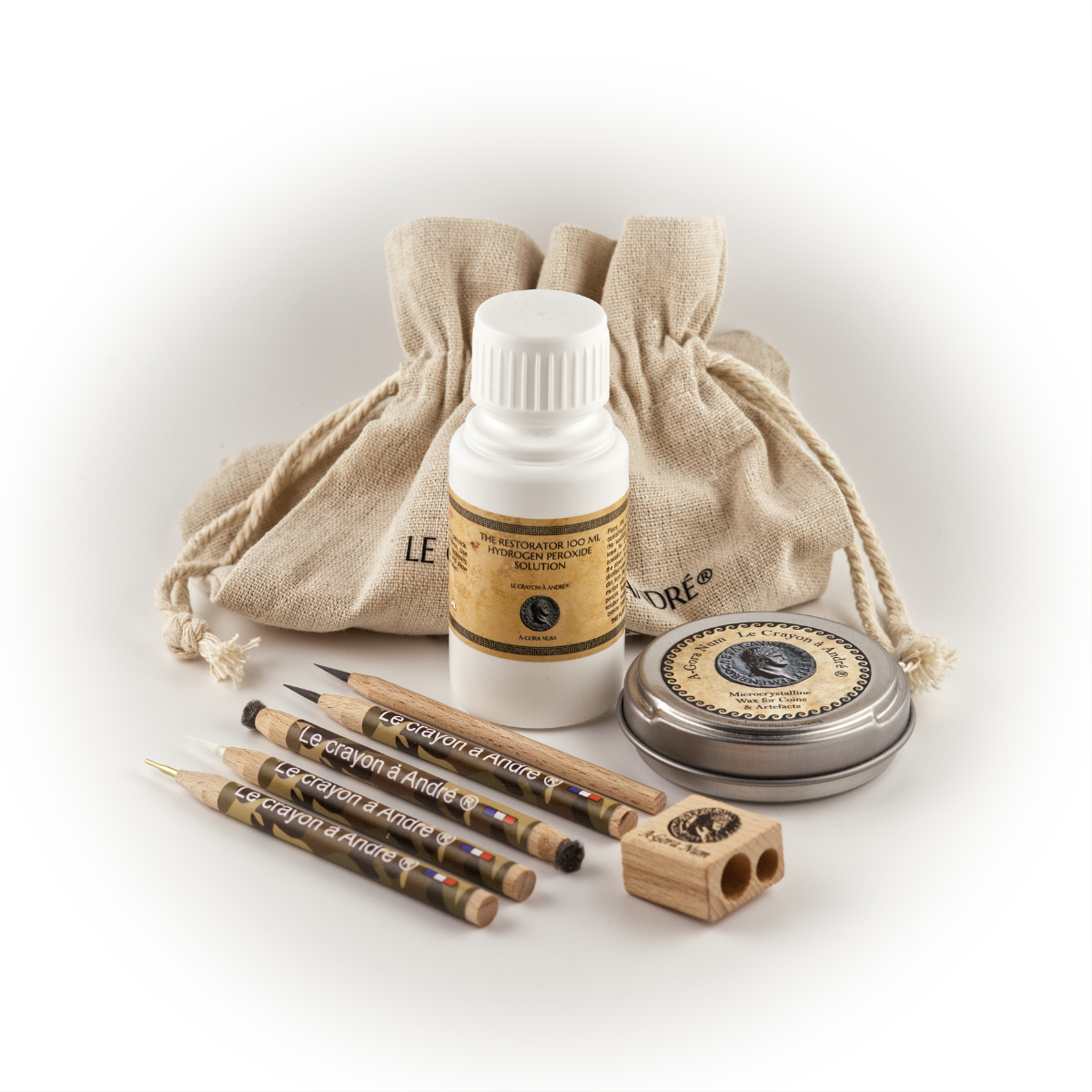 A-Gora Num / Le Crayon a Andre zestaw do czyszczenia i konserwacji Debutant