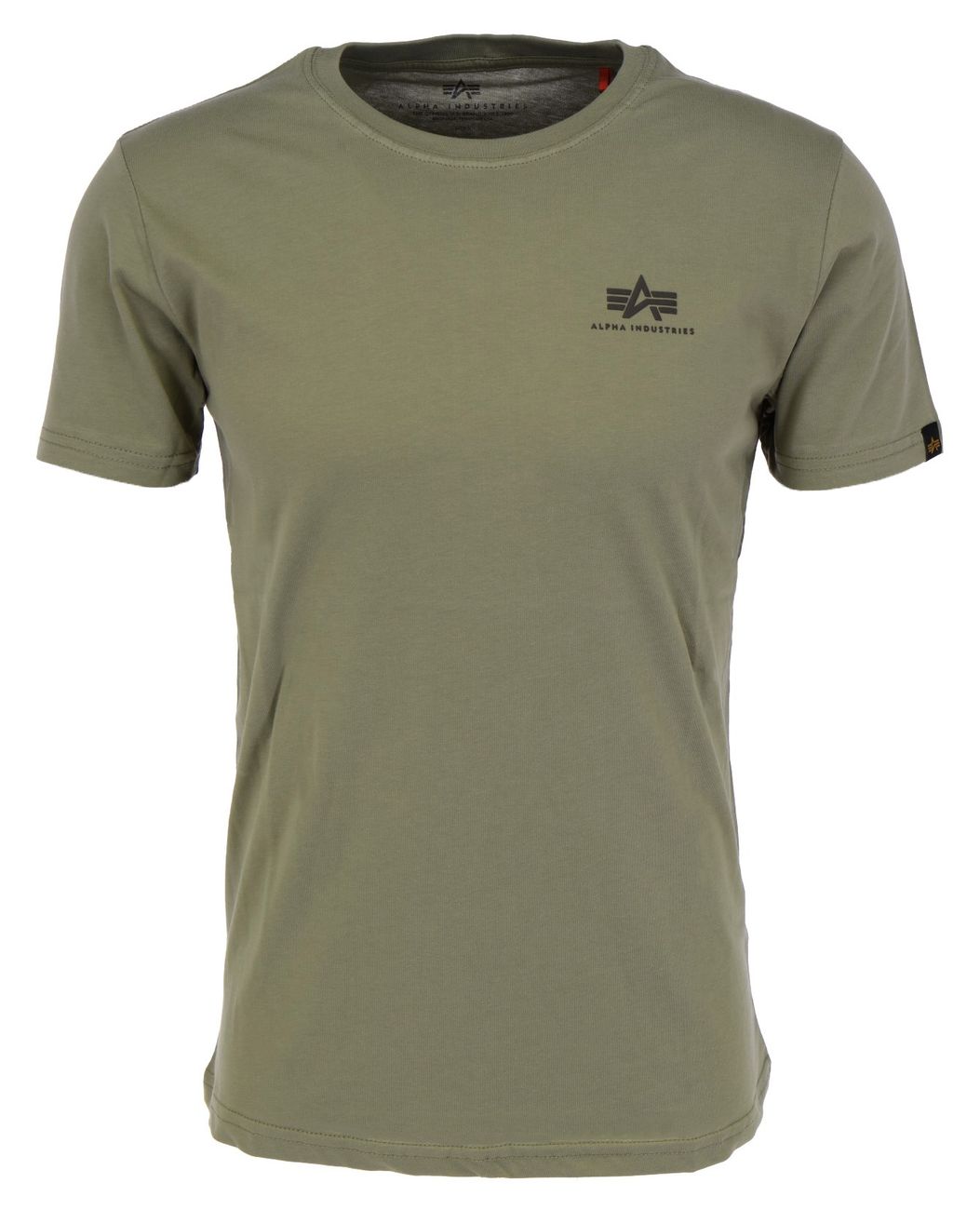 Alpha Industries T-Shirt Backprint T Olive/Black