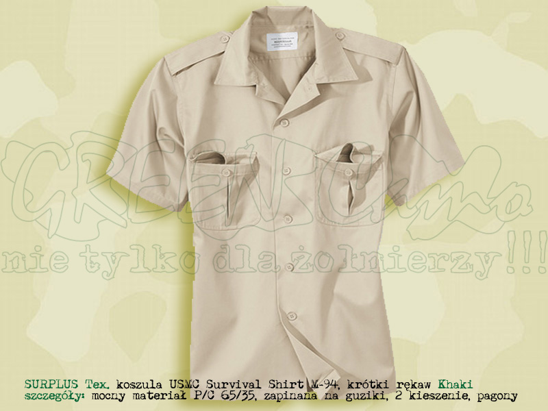 Surplus Tex. koszula USMC M-94 1/3 Khaki