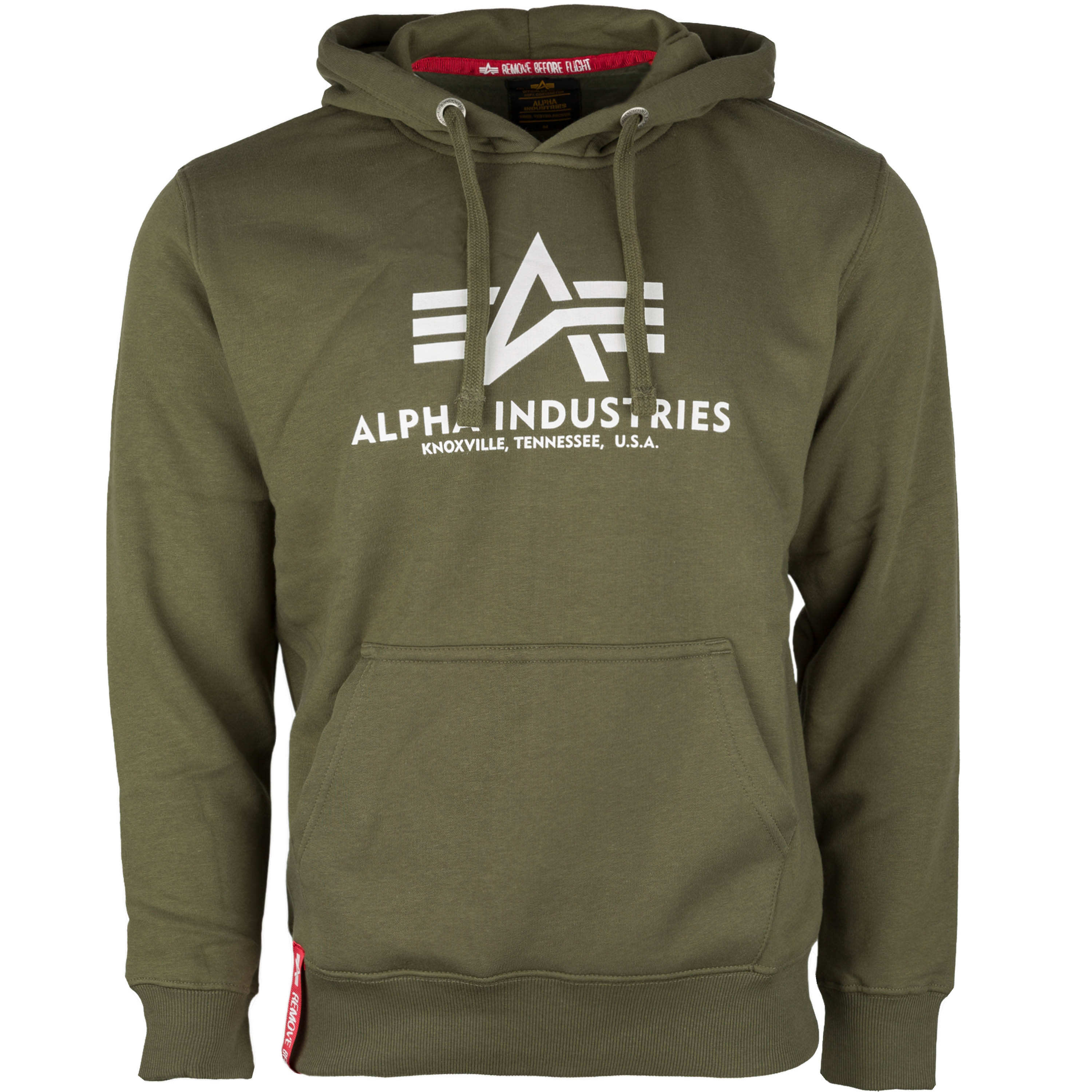 Bluza ALPHA INDUSTRIES Basic Hoody Dark Olive