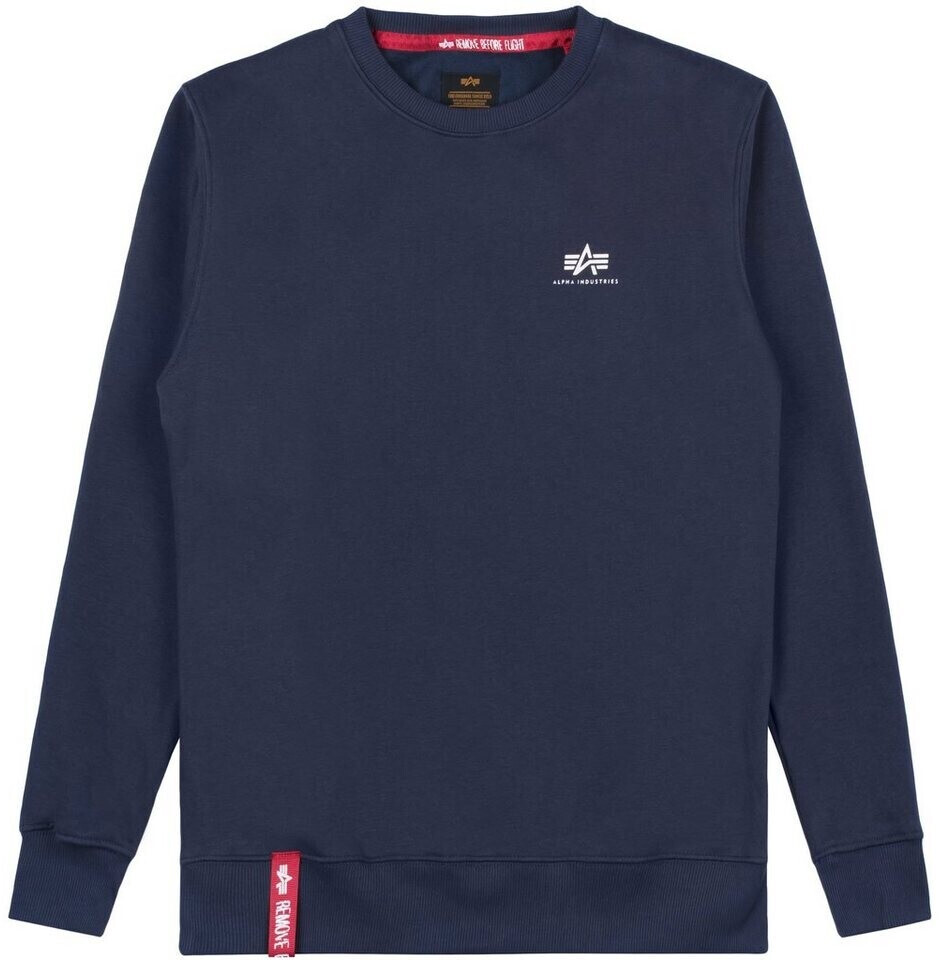 Bluza ALPHA INDUSTRIES Basic Sweater Small Logo New Navy