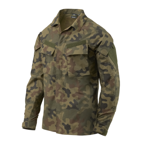 HELIKON-Tex.Bluza Raid - PolyCotton Stretch Ripstop - PL Woodland