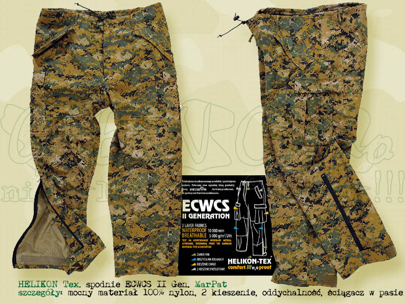 HELIKON Tex spodnie ECWCS II Generation MarPat