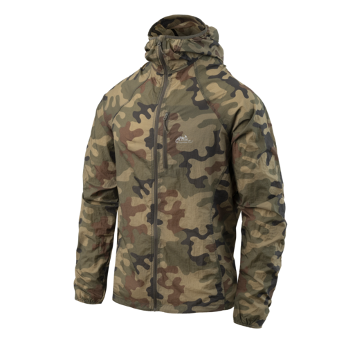 HELIKON-Tex Kurtka Wiatrówka TRAMONTANE - WindPack® Nylon - PL Woodland
