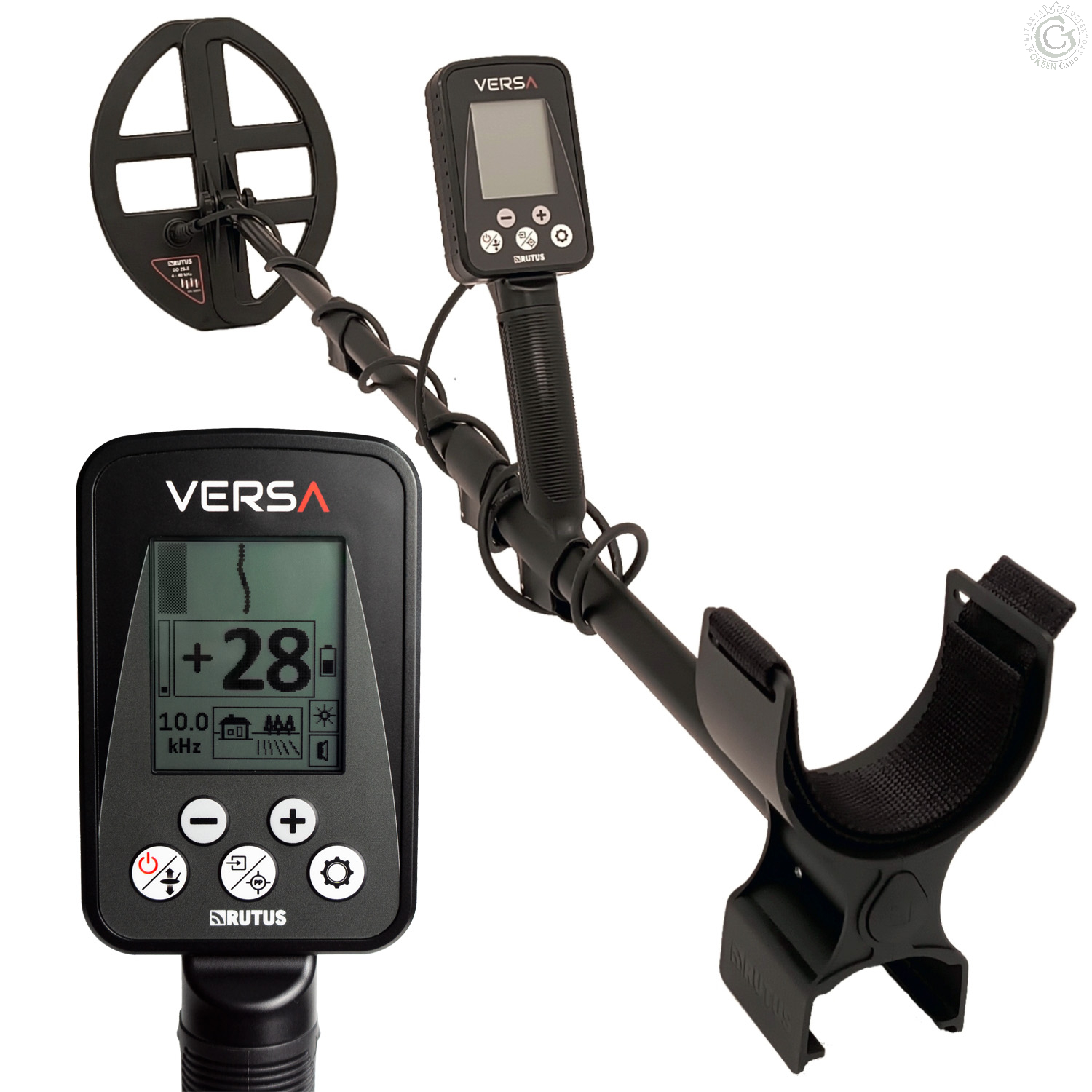 RUTUS Versa 28,5DD 11" 4-40 kHz eliptyczna - detektor / wykrywacz metali