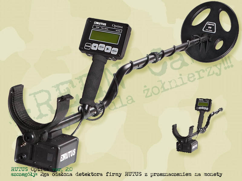 RUTUS Optima ver. 2.0 - detektor / wykrywacz metali