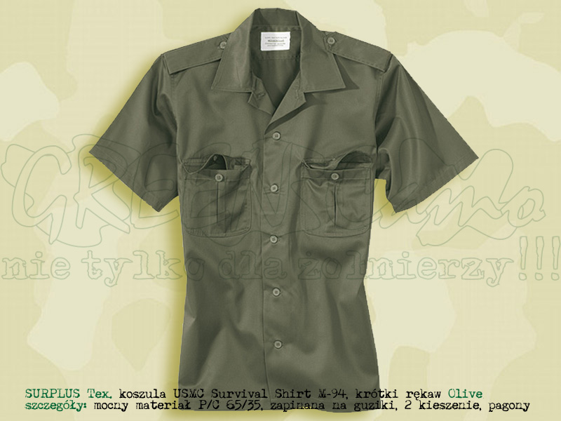 Surplus Tex. koszula USMC M-94 1/3 Olive