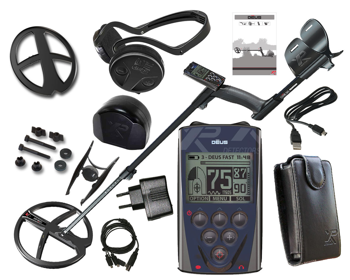XP Deus RC Max X35 28DD 11" + słuchawki WS Audio + programy - detektor / wykrywacz metali