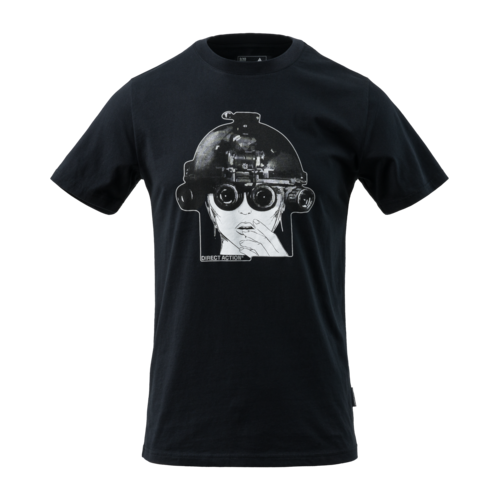 DIRECT ACTION T-shirt DA ART NVG - Cotton - Black