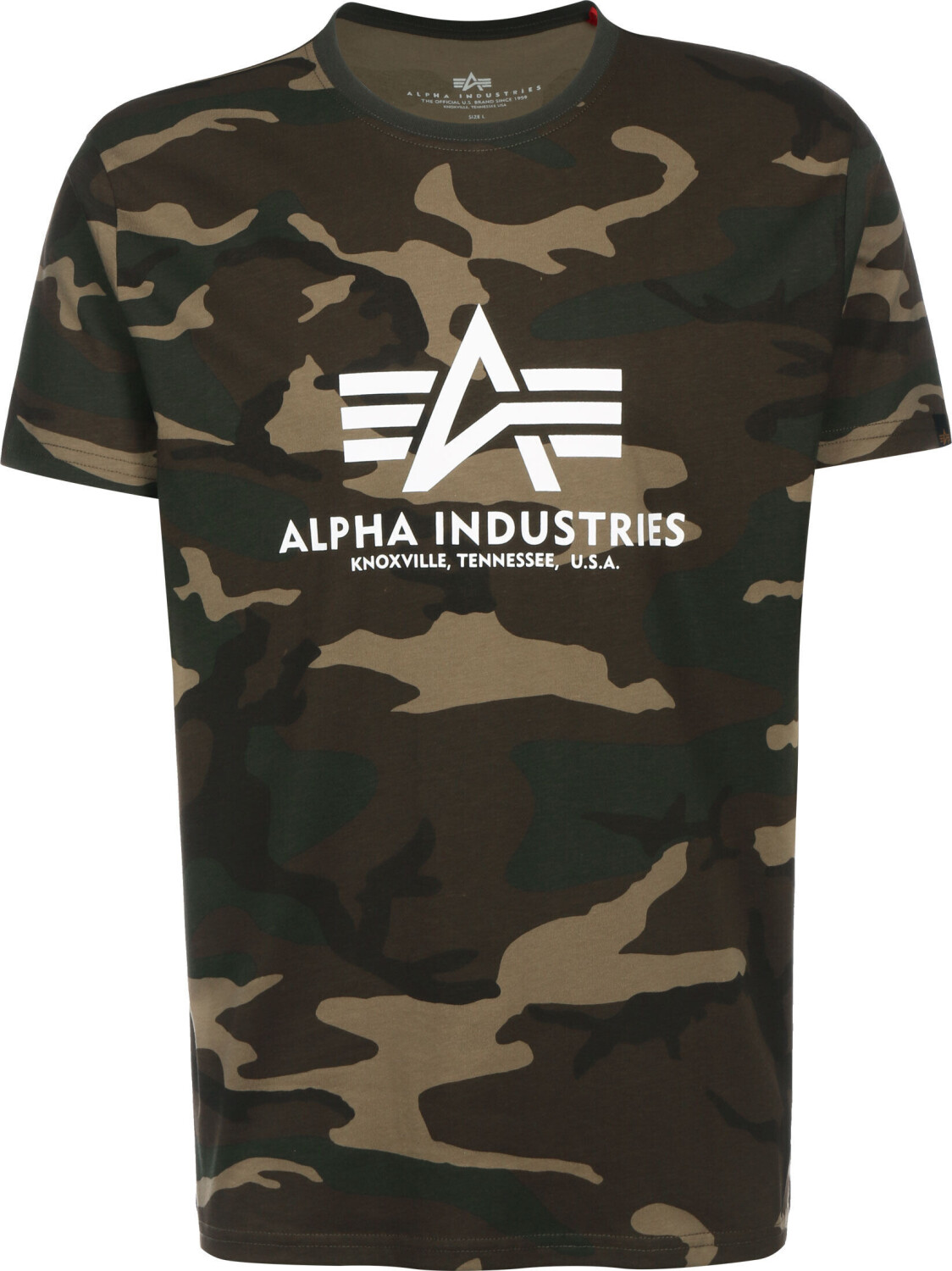 Alpha Industries T-Shirt Basic Camo T Woodland