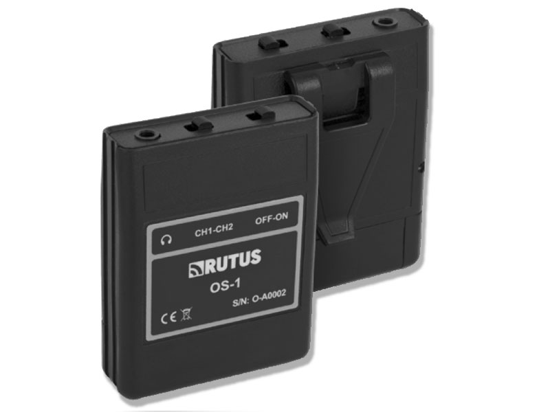 RUTUS odbiornik słychawkowy w systemie bezprzewodowym OS-1 do Alter 71, Argo NE, Ultima