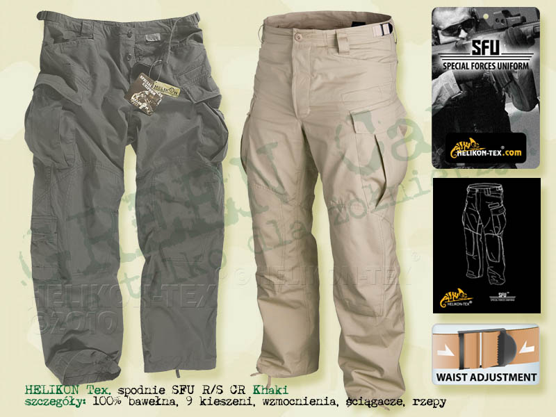 HELIKON Tex. spodnie SFU CR R/S Khaki