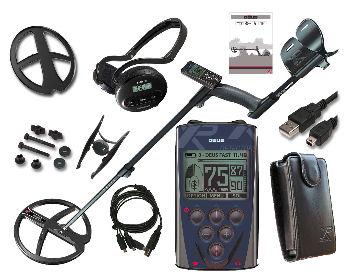 XP Deus Full RC WS4 x35 28cm 11" DD + programy - nowa cewka detektor / wykrywacz metali