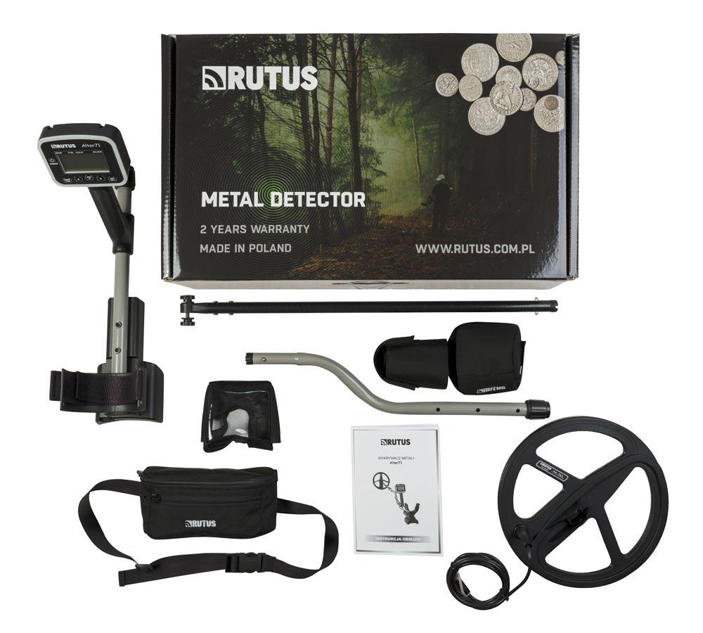RUTUS Alter71 wer. 2.0 z sondą 28DD - detektor / wykrywacz metali