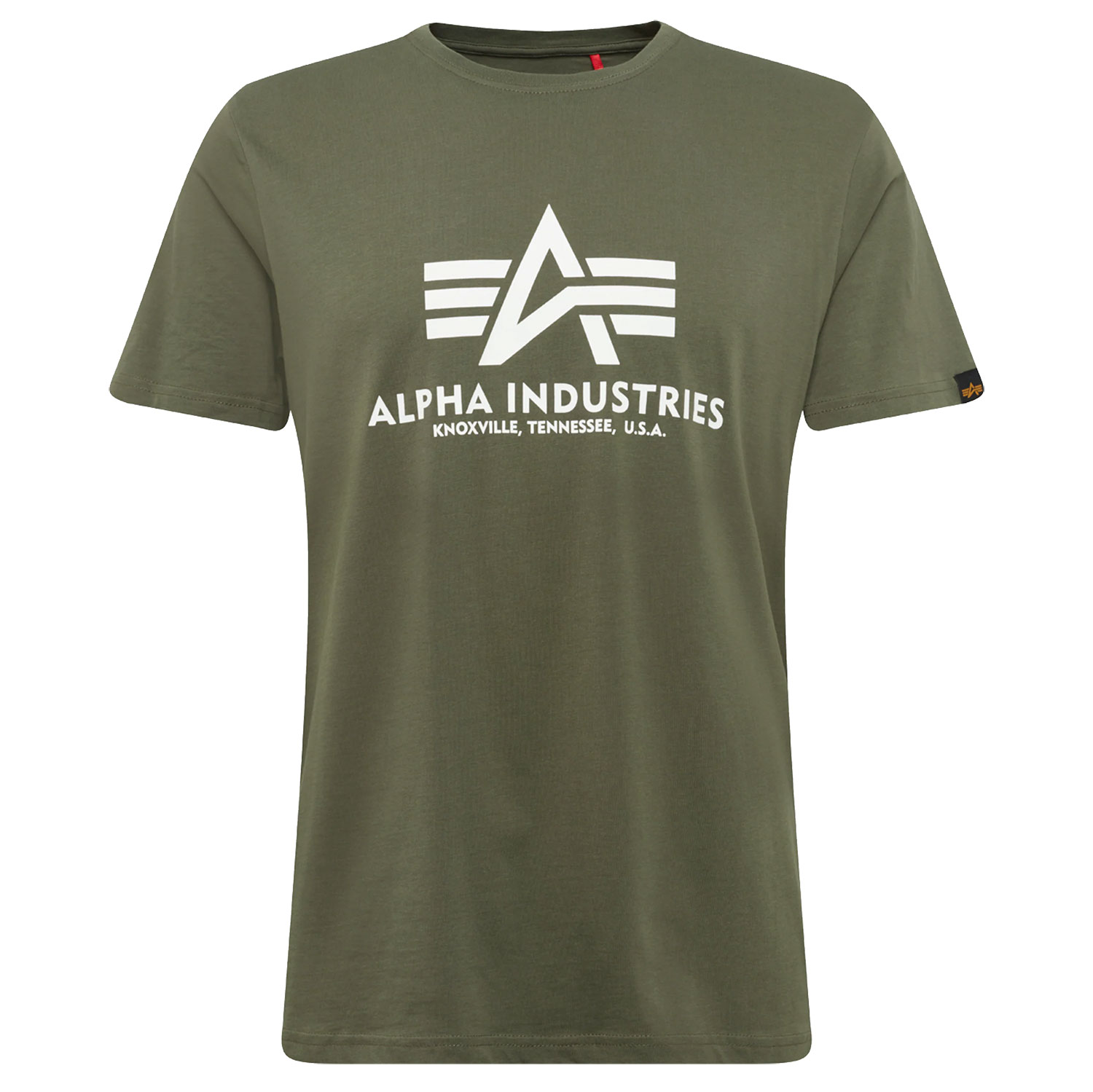 Alpha Industries T-ShIrt Basic T  Dark Olive
