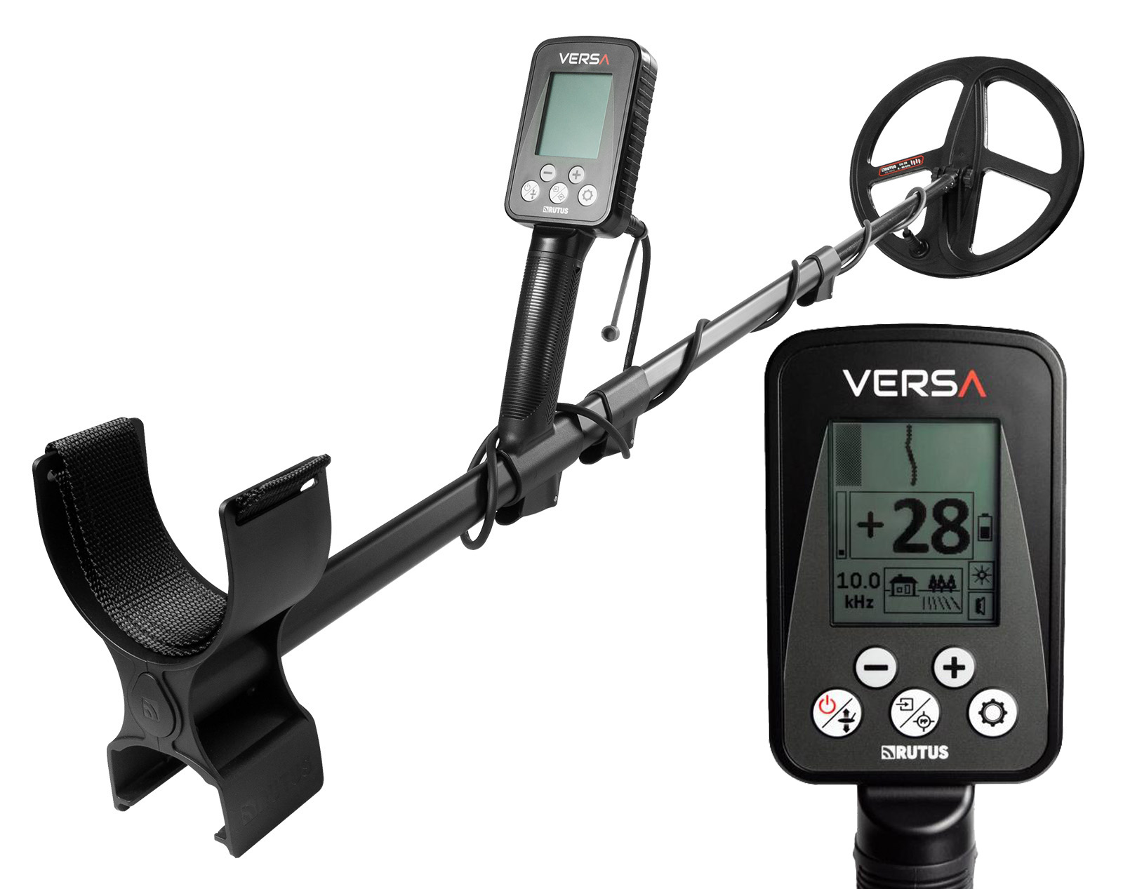 RUTUS Versa 28DD 11" 4-40 kHz - detektor / wykrywacz metali