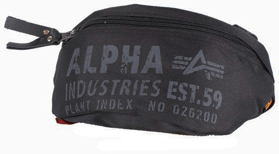 ALPHA INDUSTRIES nerka Cargo Oxford Waist Bag Black