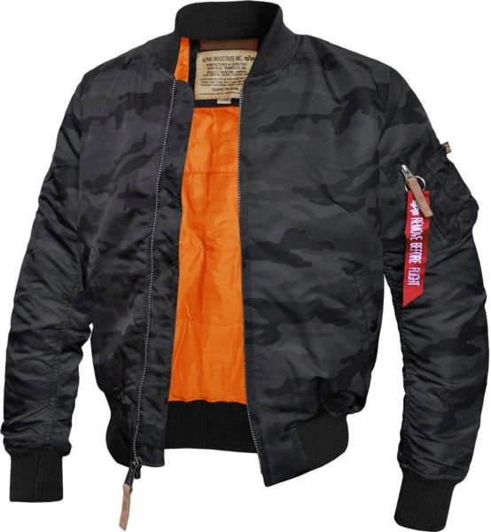 Kurtka ALPHA INDUSTRIES MA-1 V59 Camo Black