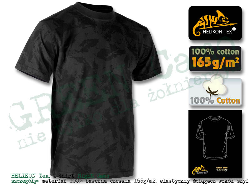 HELIKON Tex. T-Shirt Classic Army Night Camo