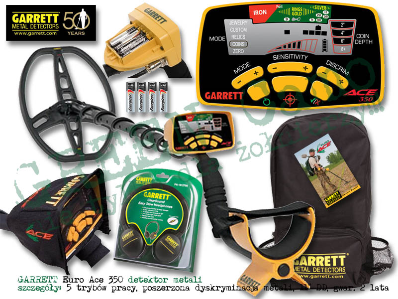 Garrett Euro Ace 350 - detektor / wykrywacz metali