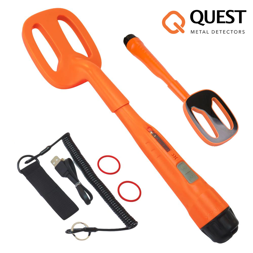 QUEST / Deteknix Scuba Tector - ręczny podwodny detektor / wykrywacz metali