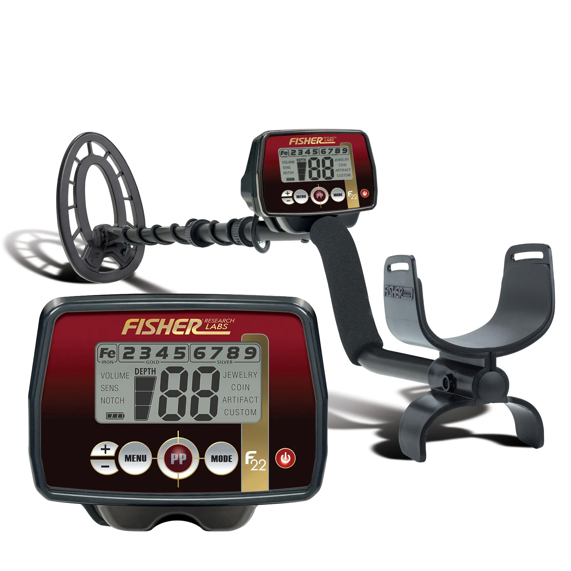 FISHER F22 9" CC - detektor / wykrywacz metali