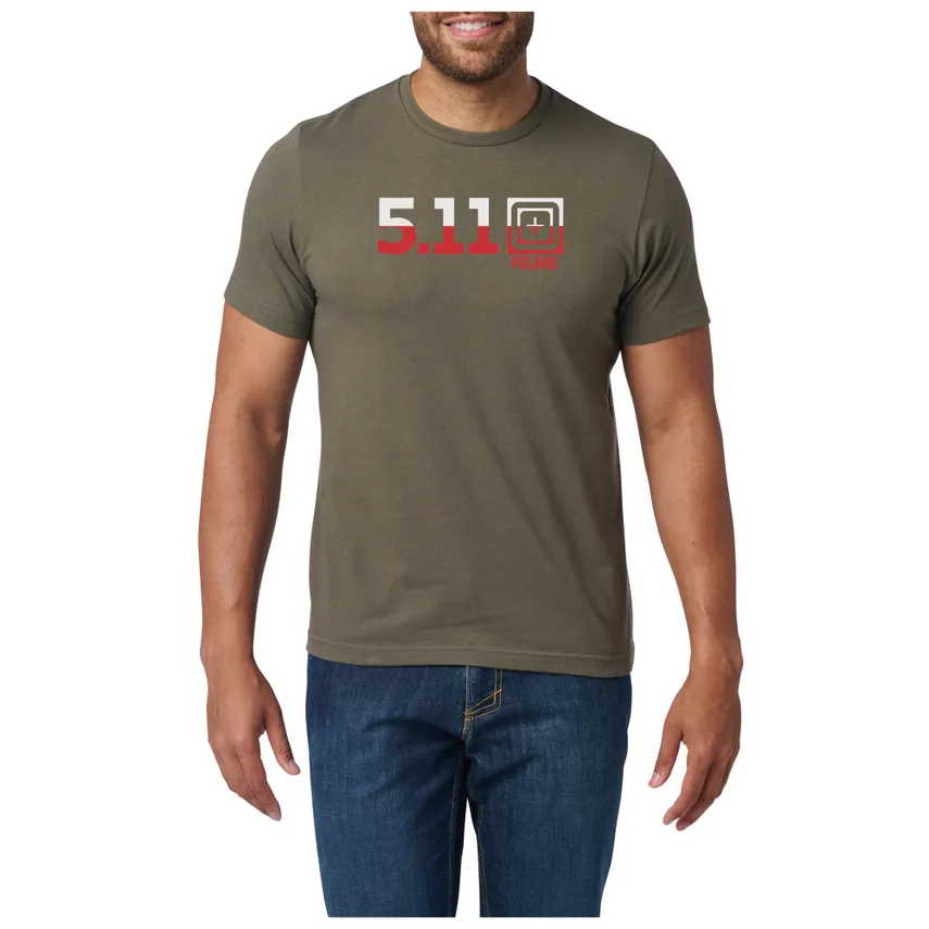 5.11 t-shirt POLAND 5.11® FILL TEE - Ranger Green