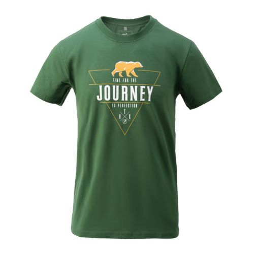 HELIKON-Tex.T-Shirt (Journey to Perfection) - Monstera Green