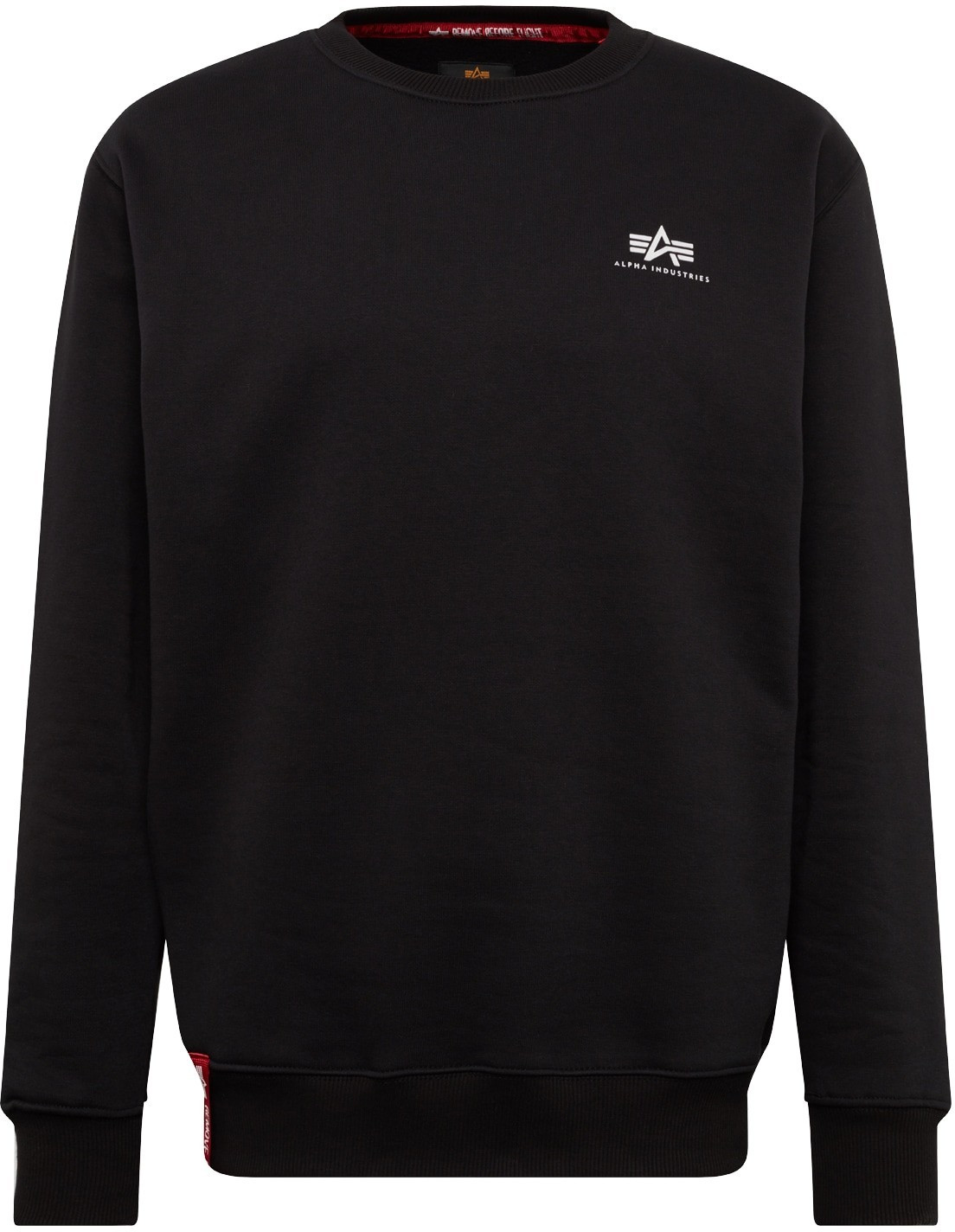 Bluza ALPHA INDUSTRIES Basic Sweater Small Logo Black