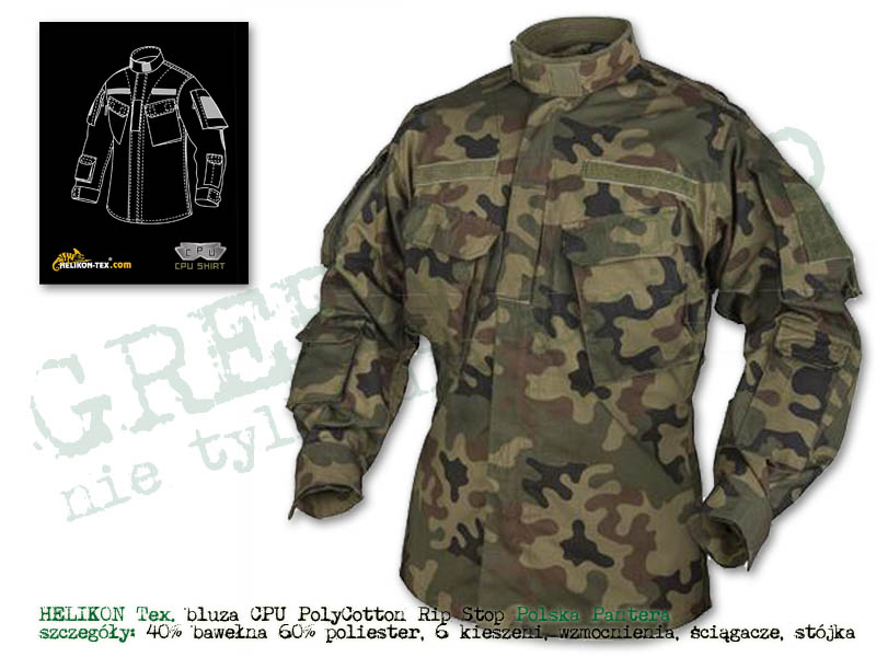 HELIKON Tex. bluza CPU PR R/S Polska Pantera wz.93