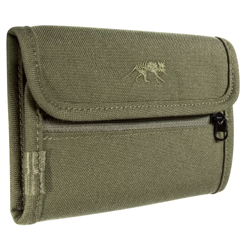 TASMANIAN TIGER portfel  ID Wallet Olive Green