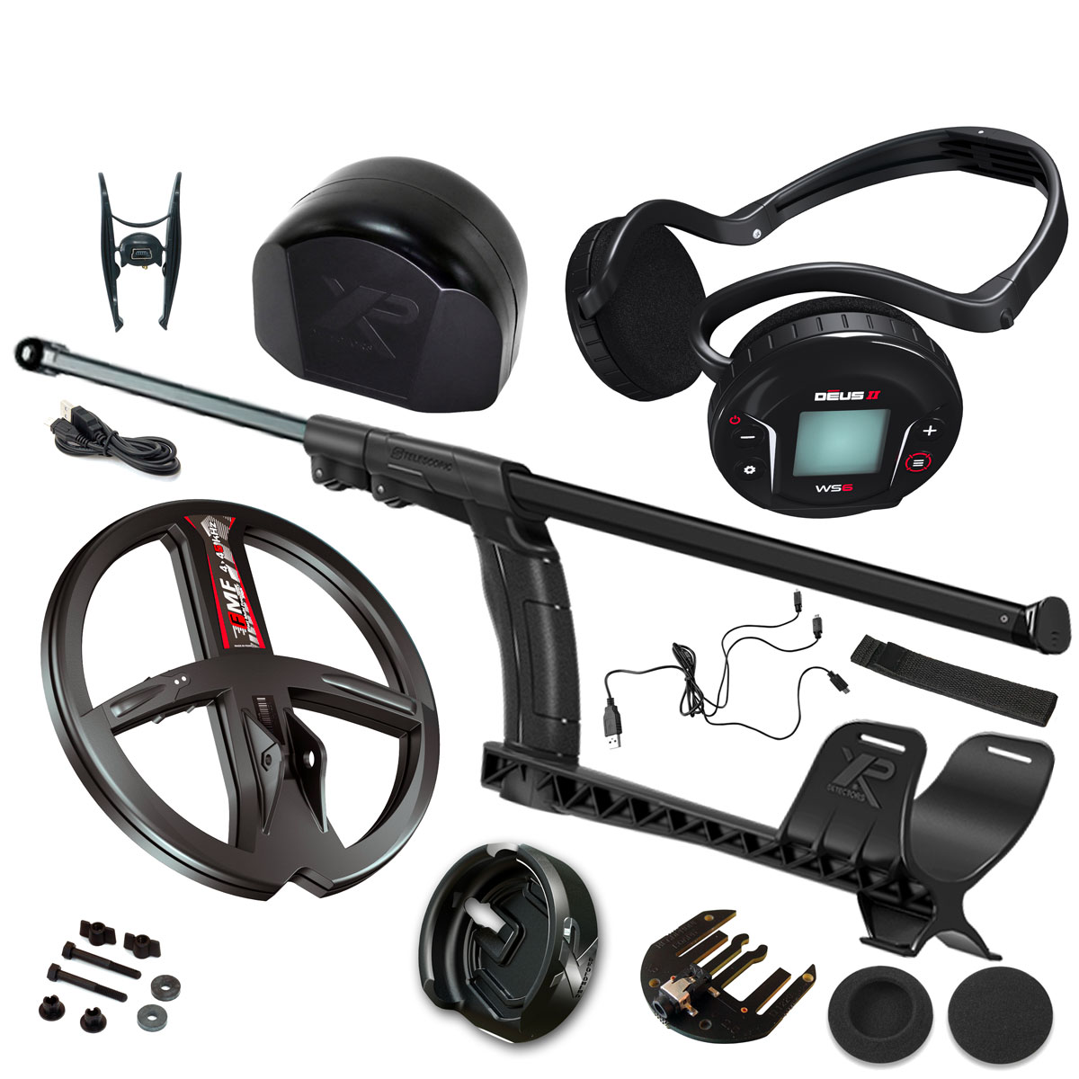 XP Deus 2 II FMF 28DD 11" WS6 Master detektor / wykrywacz metali