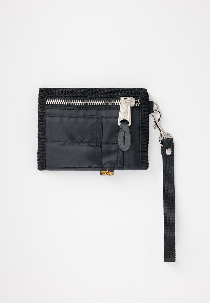 ALPHA INDUSTRIES portfel Utility Wallet Czarny