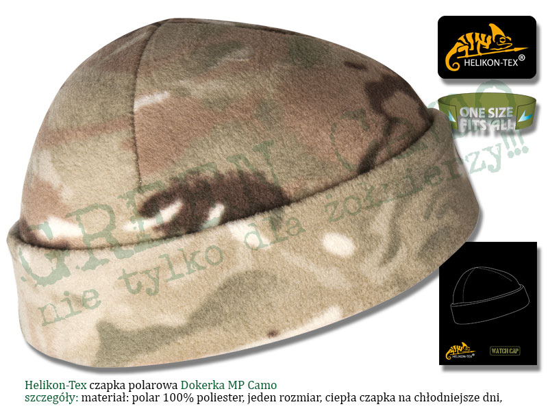 HELIKON-Tex czapka polarowa Dokerka / Watch Cap MP Camo