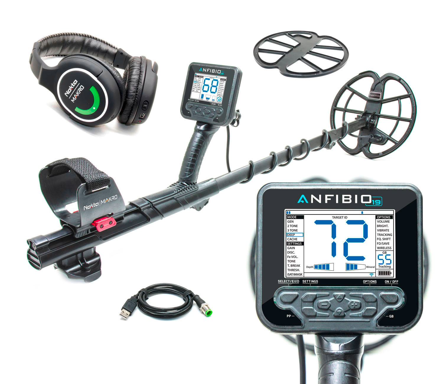 NOKTA MAKRO Anfibio 19kHz 28DD - detektor / wykrywacz metali