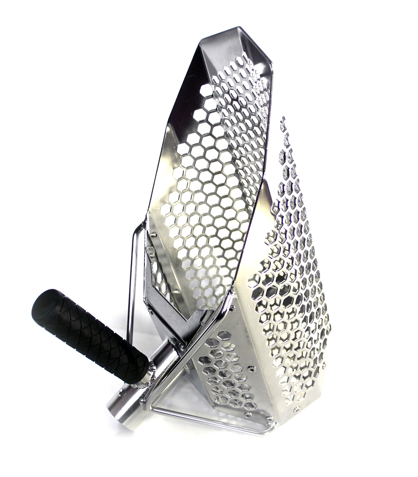 SWAGIER Scoop sito ręczne V6 Hex stal nierdzewna AISI 304