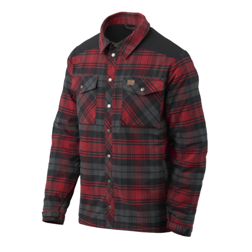 HELIKON-Tex.Koszula Winter Warden - Slate Crimson Plaid
