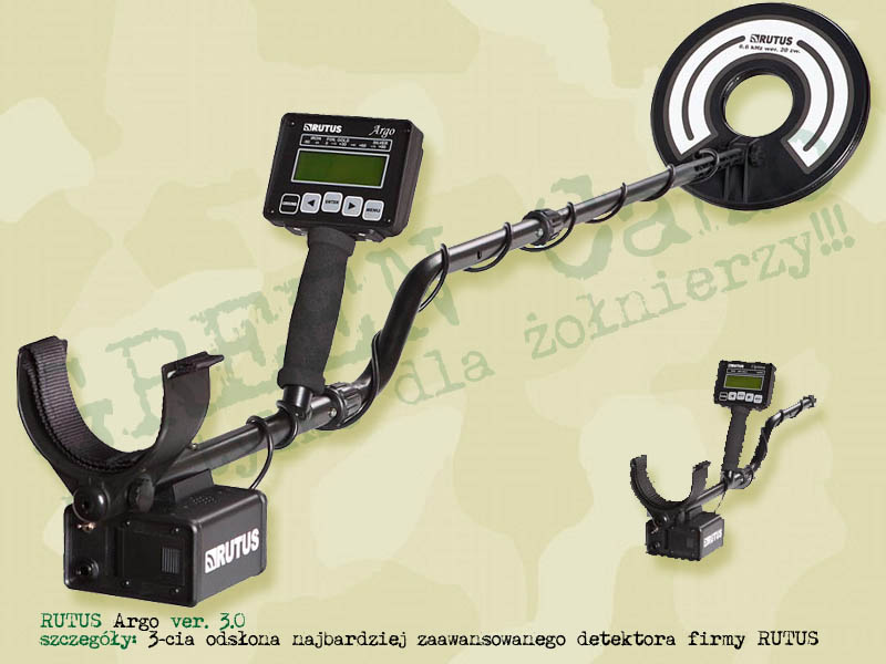 RUTUS Argo ver. 3.0 - detektor / wykrywacz metali