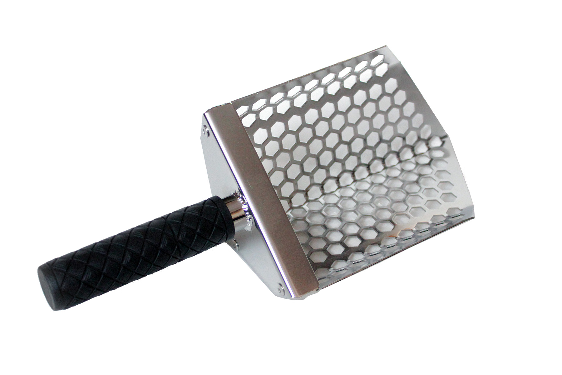 SWAGIER Scoop łopatka, sito małe ręczne V4 Hex stal nierdzewna AISI 304