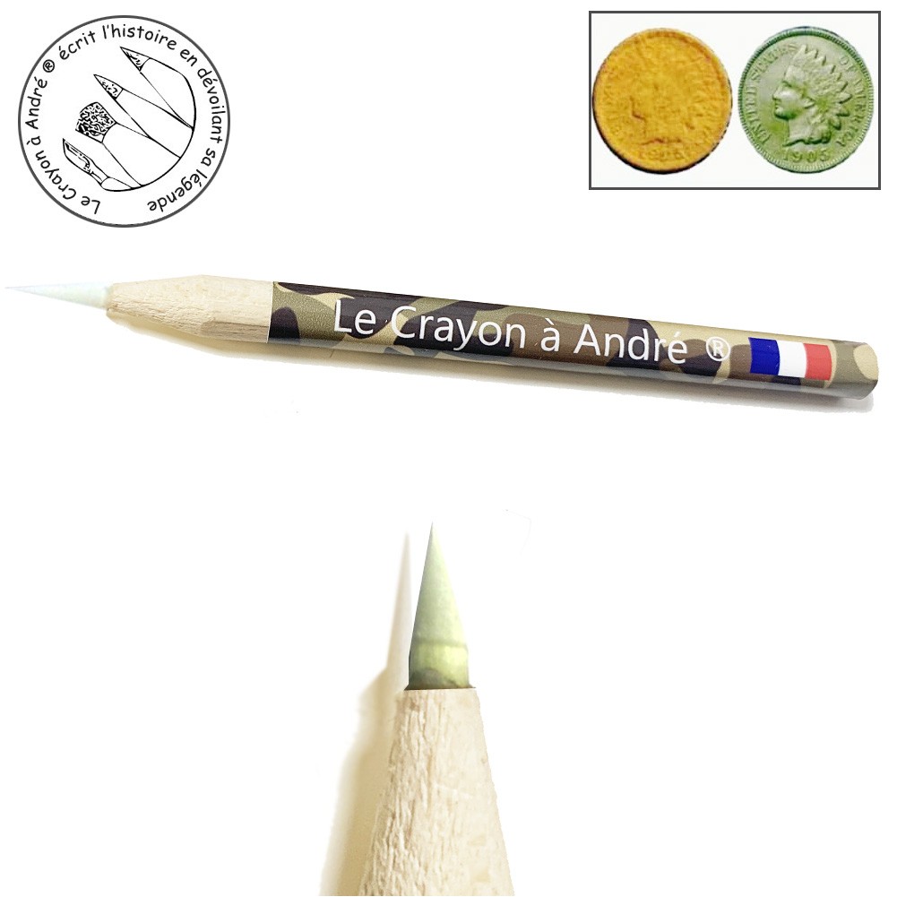 Le Crayon a Andre ołówek do czyszczenia znalezisk, rdzeń włókno szklane