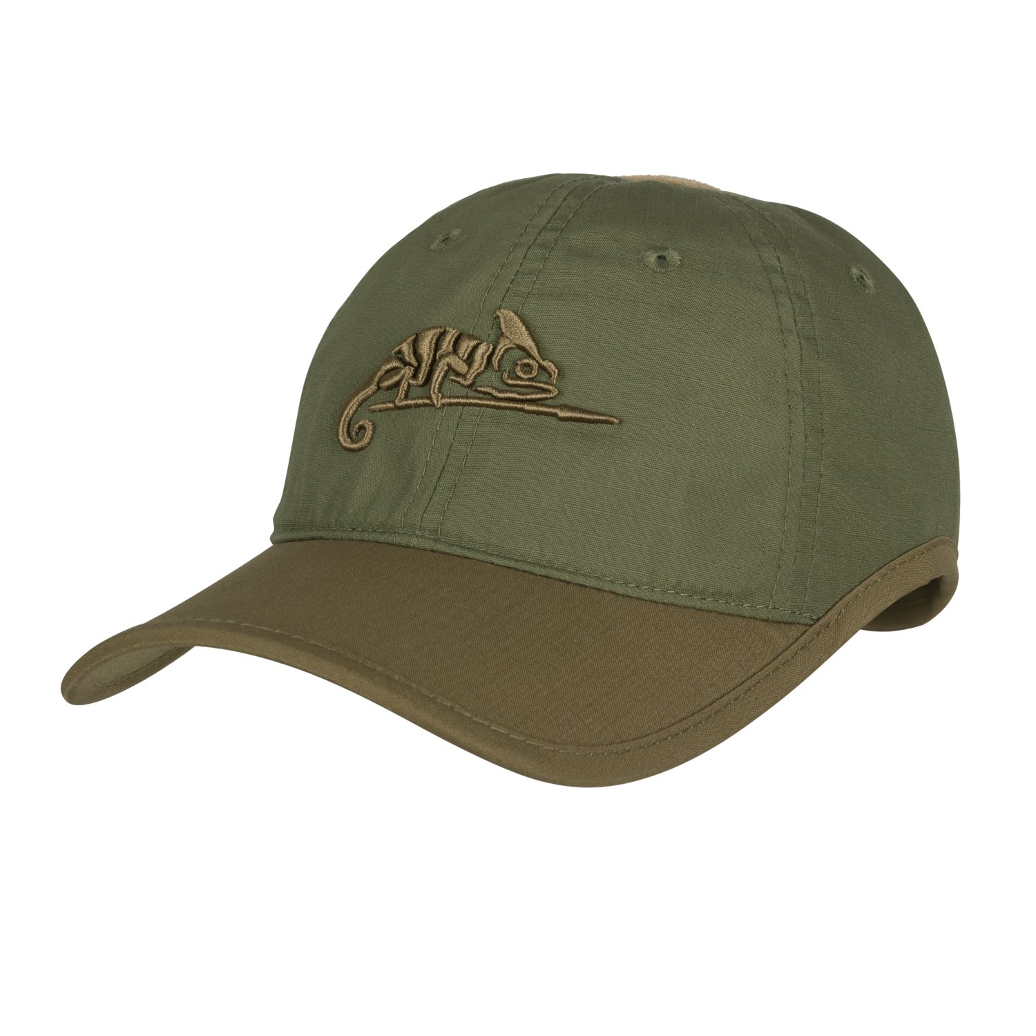 Czapka Logo Cap - PolyCotton Ripstop - Olive Green / Adaptive Green A